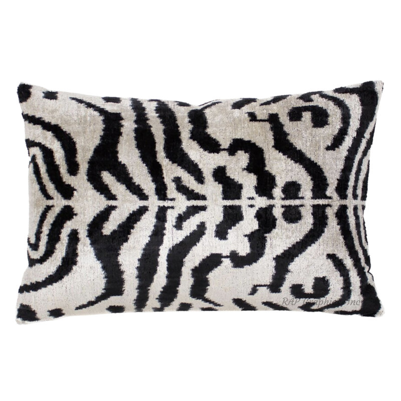 Caule Silk Velvet Pillow Cover And Insert