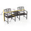 Clerkin Steel Outdoor Bench