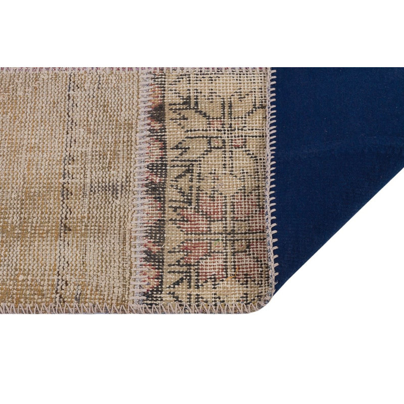 Tapis brun moderne fabriqué à la main brun moderne