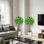 60 cm H Faux Plant in Cement Freestanding  Planter-1061181046
