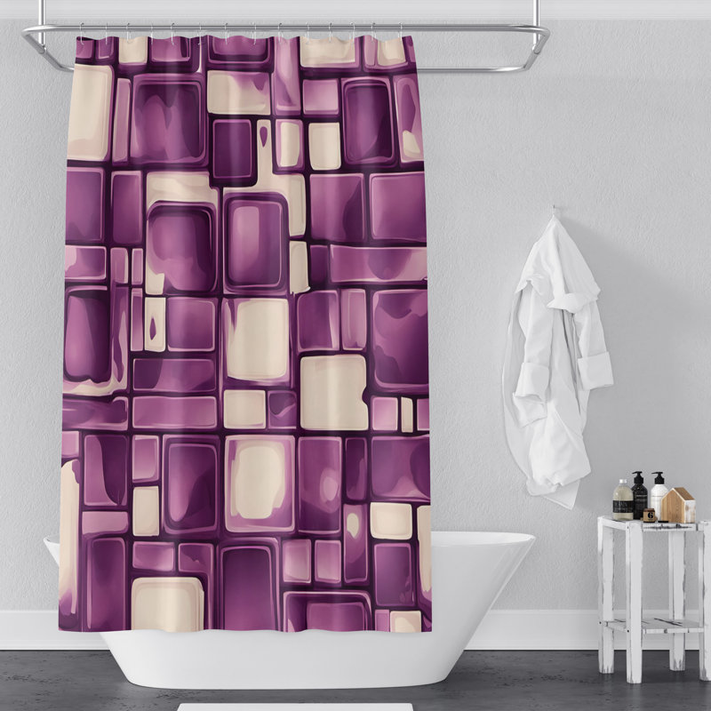 Rideau de douche, H 72 po x l 70 po