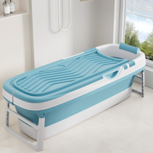 62.2'' x 23.62'' Plastic Bathtub