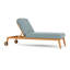 Alpine Outdoor Teak Chaise Lounge-1700104228