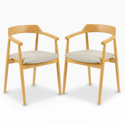 49 cm H Boucle Low Back Armchair