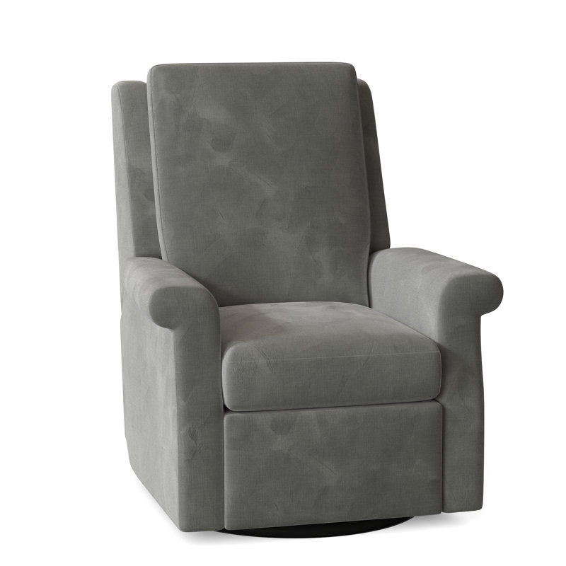 Greek 32.5" Wide Standard Recliner, Manual, Swivel Glider, 9930 Driftwood
