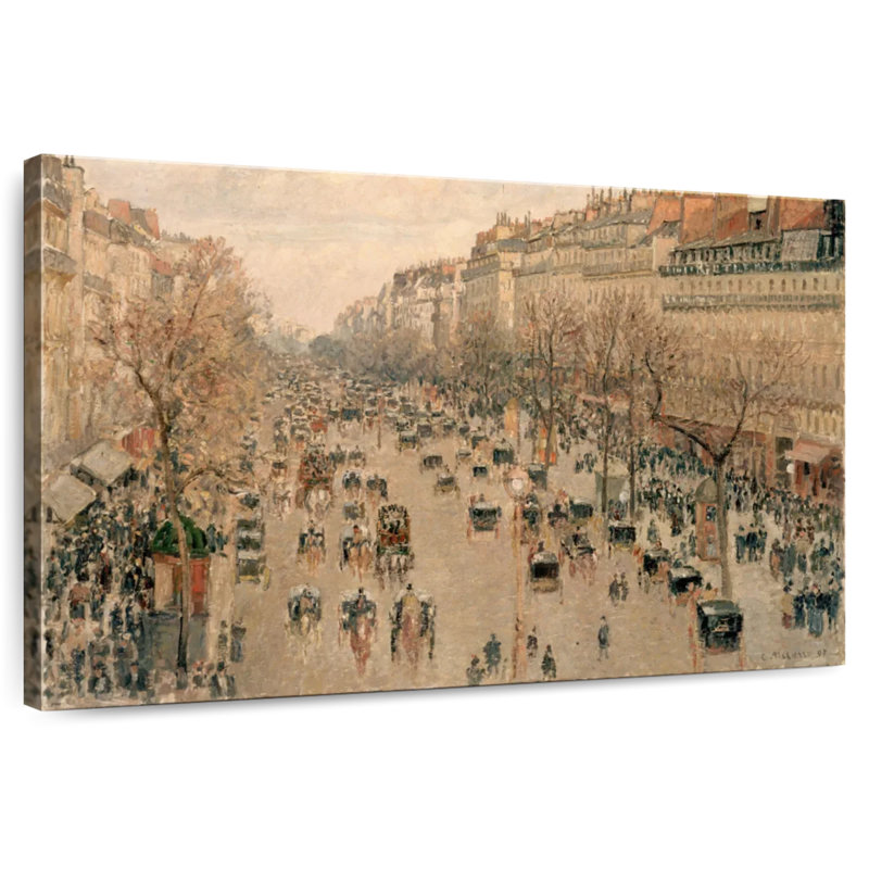 Sirci Boulevard Montmartre à Paris, H 20 po x l 30 po