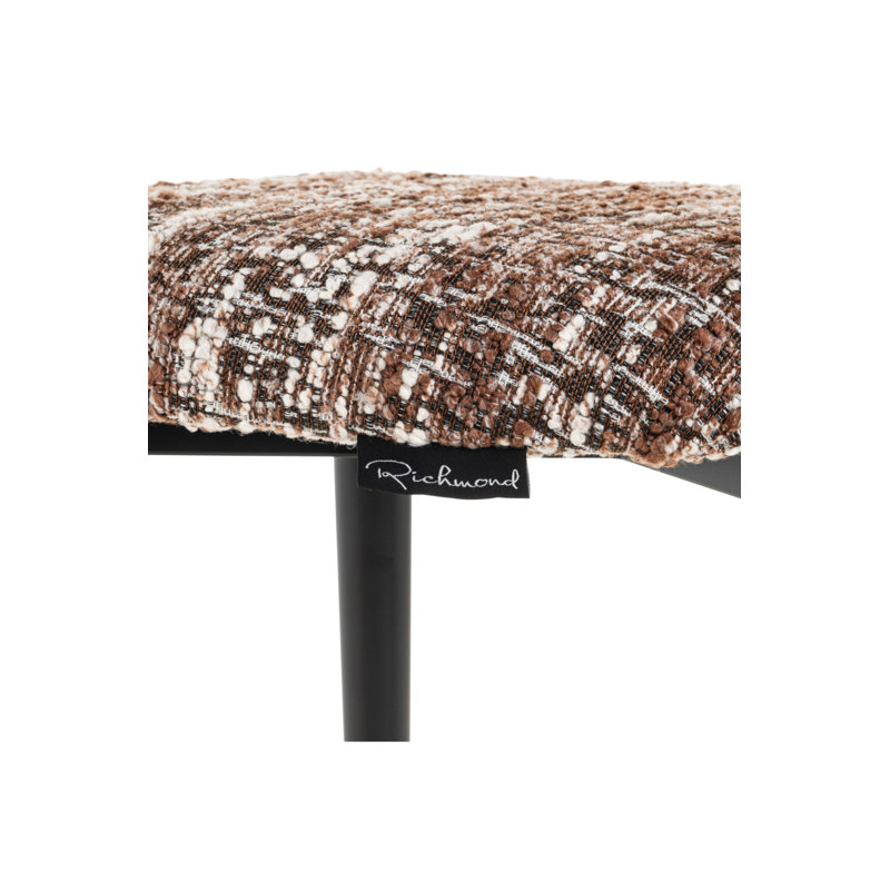 Tabouret Dantes, Brun, Counter Stool (26" Seat Height)