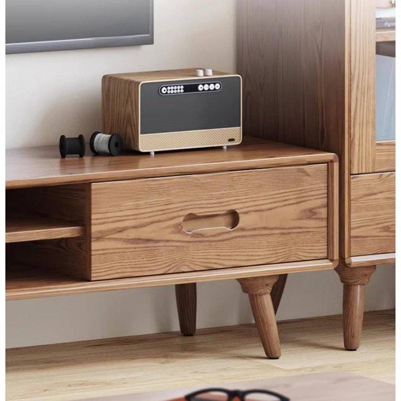 Nouveau meuble télé en bois de frêne chinois