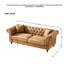 Canapé brun 83 po Mid Century-1876005089