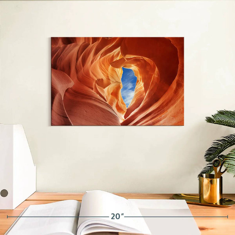Alvord Peaceful Antelope Canyon, 8" H x 12" W