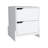 Nightstand With 2-Drawers, End Table With Sturdy Base, White-121052660