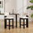 Modern Upholstered Solid Wood Bar Stool With Comfortable Backrest,Counter Stool With Sheet Metal Upholstery And Fixing Set Of 2-28739822