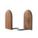 Solid Wood Non-Skid Bookends