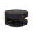 Round Coffee Table, Modern Center Table With Storage,Vertical Stripe Design Coffee Table For Living Room,Bedroom-141245054