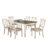 Cierra Four Leg Dining Set-262813567-262813564