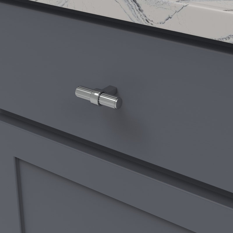 Sinclaire Bar Knob, Chrome