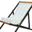 Blue Stripe Bench Pad Cushion