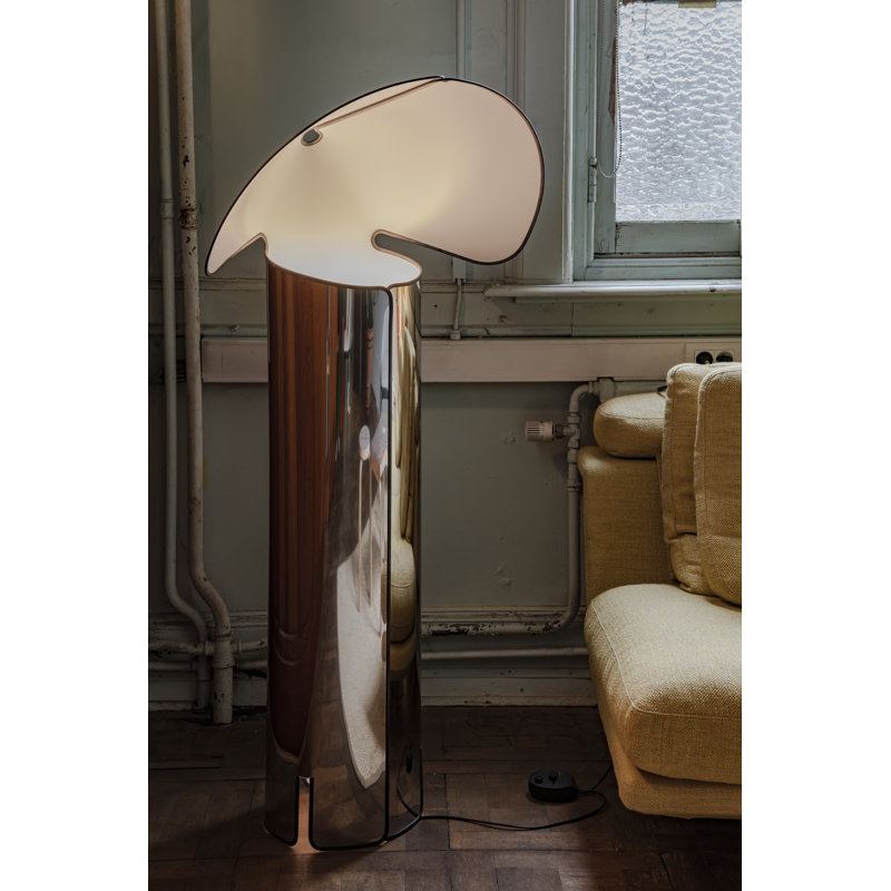 Chiara LED Table Lamp by Mario Bellini, Aluminum