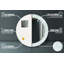 Huldar Glass Flat Wall Mirror