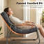 Méridienne de patio avec repose-pieds, ensemble de 2 fauteuils d'extérieur avec coussins épais-1246920623