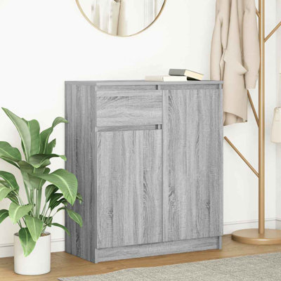 Sideboard With Drawer 71X35x84 Cm Engineered Wood