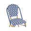 Gesine Stacking Patio Dining Side Chair with Cushion