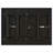 Threepio Grey And Black Full Adjustable Bed Base-1634510565