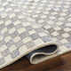 Mariner Checkered Handmade Tufted Wool/Recycled P.E.T. Area Rug in Blue/Gray/Beige