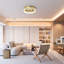 2-Light 30cm LED Flush Mount-1340486187