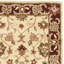 Cranmore Oriental Handmade Tufted Wool Ivory/Red Area Rug-19260847
