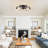 26.37" Farmhouse 6-Speed Reversible Ceiling Fan With Light Kit And Remote Control