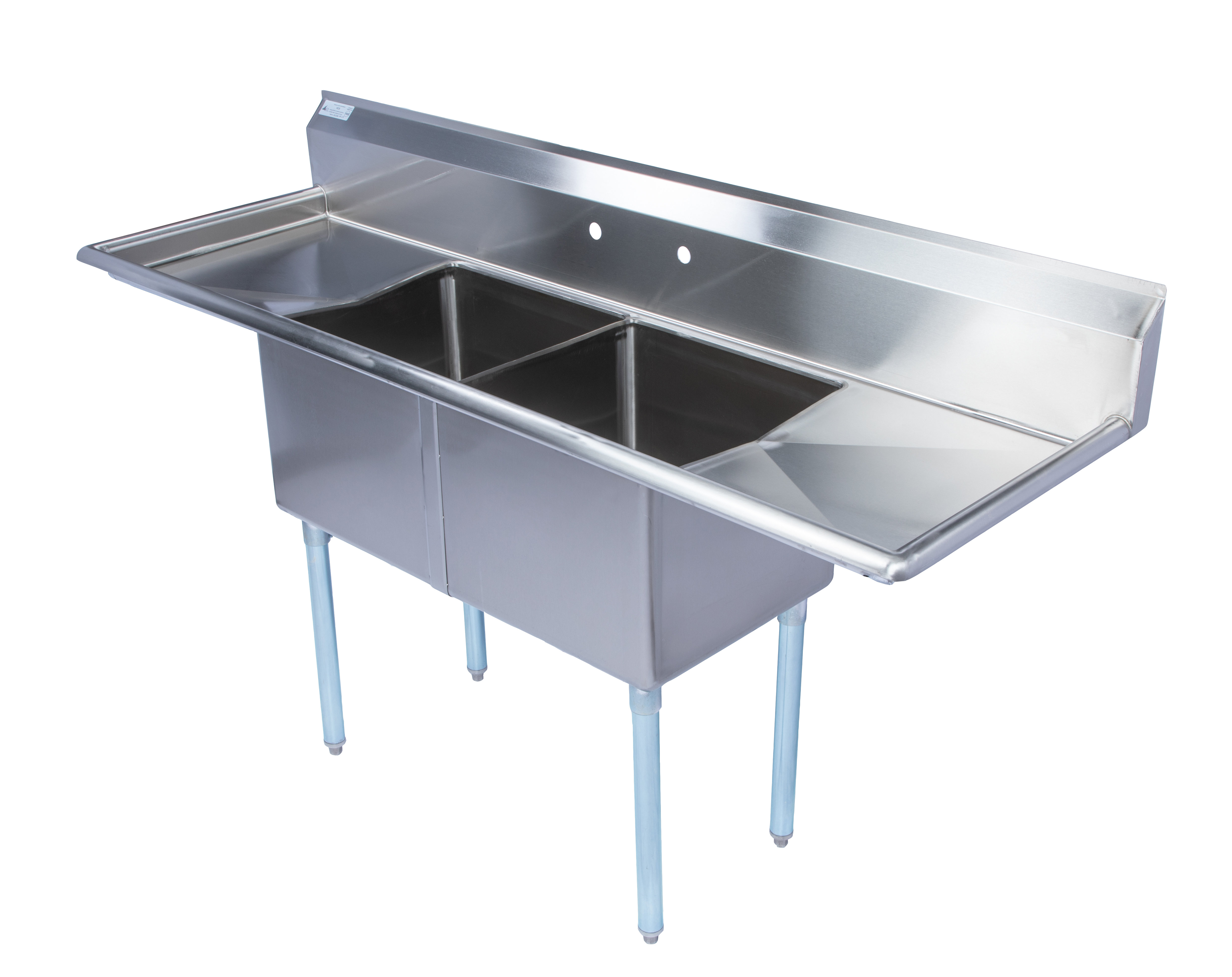 Restaurant Supply Depot 72" L x 23.75" W Free Standing Bar Sink Wayfair