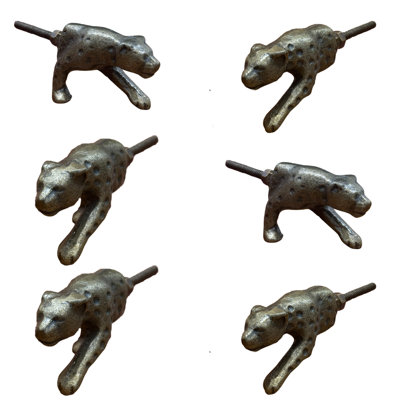 Poignée léopard 2 po