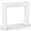 Encadrement de foyer en pierre avec foyer Bullnose Aspen-97681059-103685842