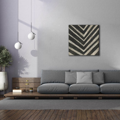  «Stone 9» par Chariklia Zarris, art mural sur toile, 37 po x 37 po