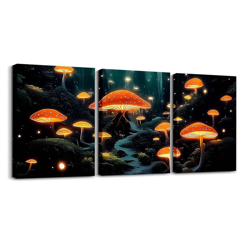 3 Piece Wrapped Canvas Print
