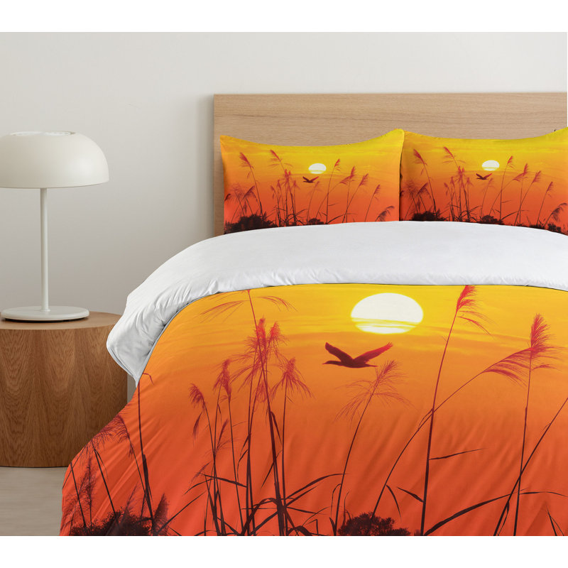 Cottage Americana Duvet Cover, Twin Duvet Cover + 1 Pillow Sham