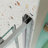44"-48"W X 72"H Sliding Shower Door, Sliding Door, With 1/4" Tempered Glass-114613235