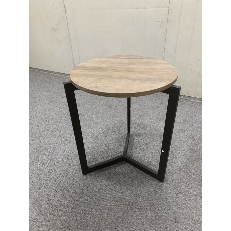Round Side Table, Round Accent End Table
