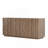 59 Inch Wide Rectangular Sideboard with 3D Water Ripple Pattern and Ample Storage