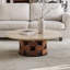 Table basse en travertin de style Wabi-sabi-48583947-48583940