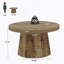 Table ronde ronde, table basse, centre de table circulaire