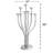 Radiant Tree Stainless Steel Tabletop Candelabra-106325349-106325344