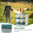 4 Compartment Chicken Nesting Boxes, Metal Nesting Boxes Wall Mount Chicken Egg Laying Box for Different Chicken Breeds