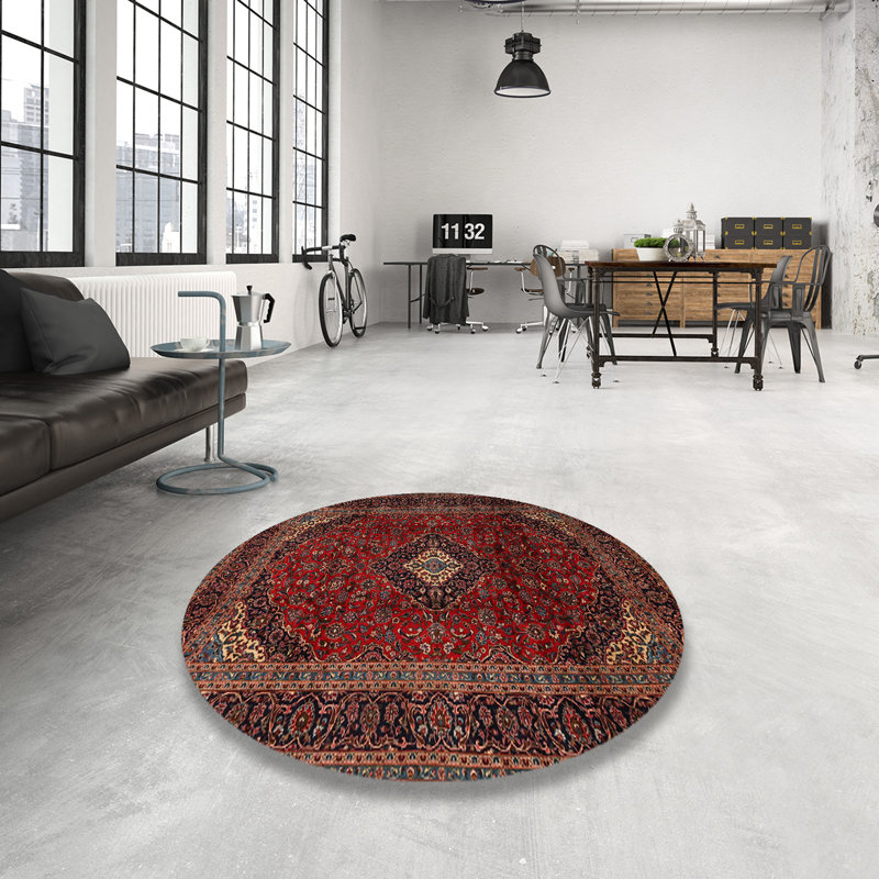 Oriental Indoor Rug, Round 5'
