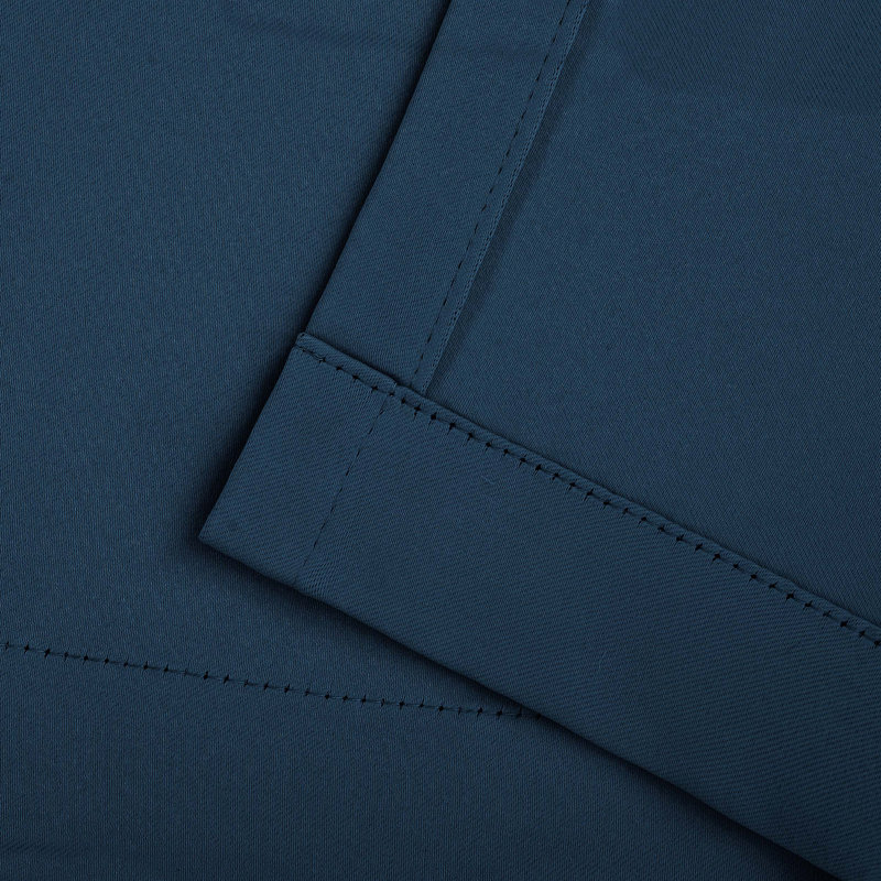 Paire de rideaux obscurcissant avec œillets Millendon, L 42 po x L 63 po, Bleu marine