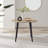 Bulkley Round Dining Table Scratch Resistant Melamine Surface - Modern Scandi Style-1872977052