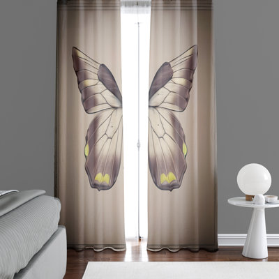 Rideau en polyester Diffendal