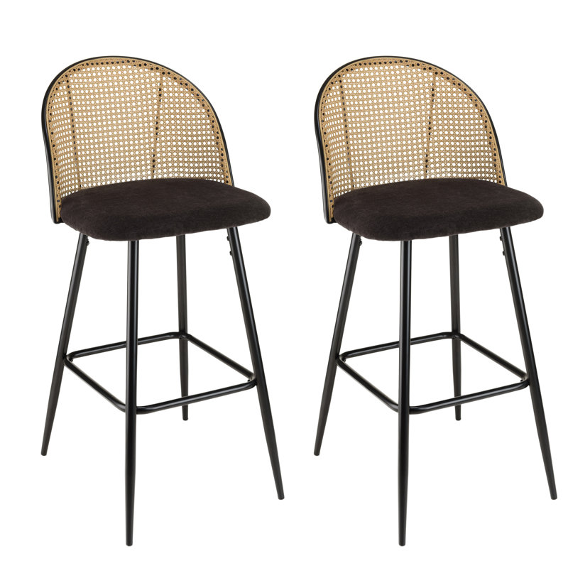 Ryne Counter Stool with Metal Frame