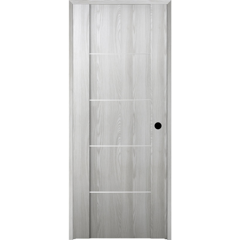 Porte standard en bois manufacturé Avon 01, 23,875 po x 79,37 po, Gauche, Chêne Veralinga